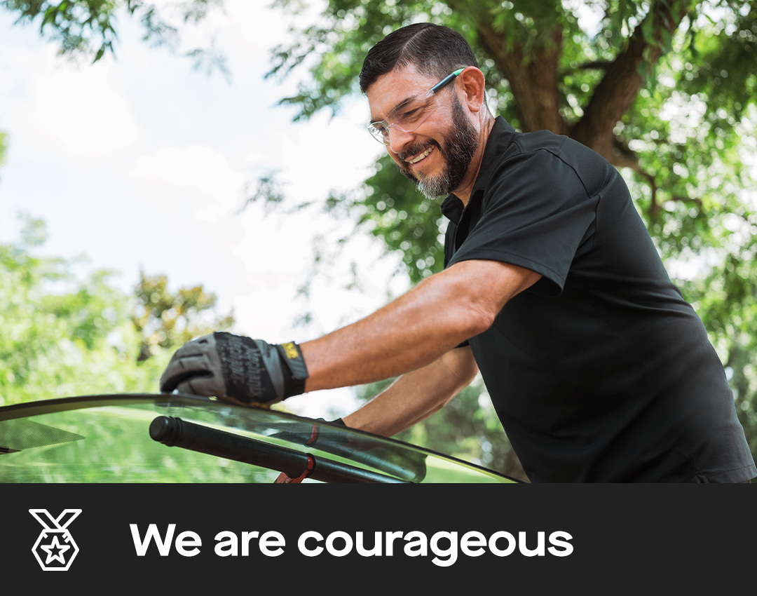 We are courageous
